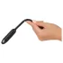 You2Toys - dilatator za sečnico z vibracijo - kroglice - 0,8 cm - črn