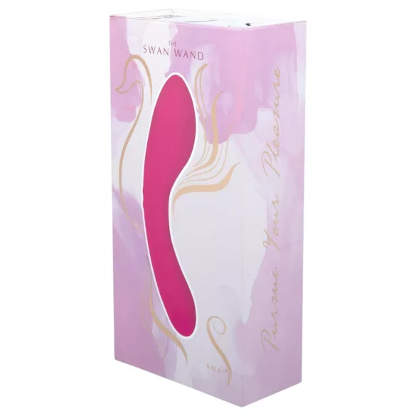 The Swan Wand - masažni vibrator - akumulatorski - roza