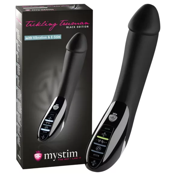 mystim - elektro vibratorski stimulator - črna
