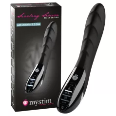   mystim Sizzling Simon - elektro vibrator - vibracije in stimulacija - črna