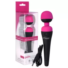   PalmPower Wand - vibrator za masažo - polnjenje - roza črna
