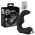 Rebel - vibracijski stimulator prostate - upognjen - črn