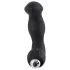 Rebel - vibracijski stimulator prostate - upognjen - črn