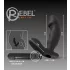 Rebel - vibracijski analni čep za prostato s penisom (črn)