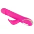 Vibe Couture Rabbit Skater - zajčji vibrator s potiskanjem - roza
