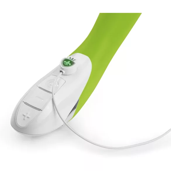 mystim Sassy Simon - vibrator za stimulacijo z dvema motorjema - zelena
