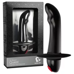 Quest - vibratorski masažer prostate - 10 načinov - črna