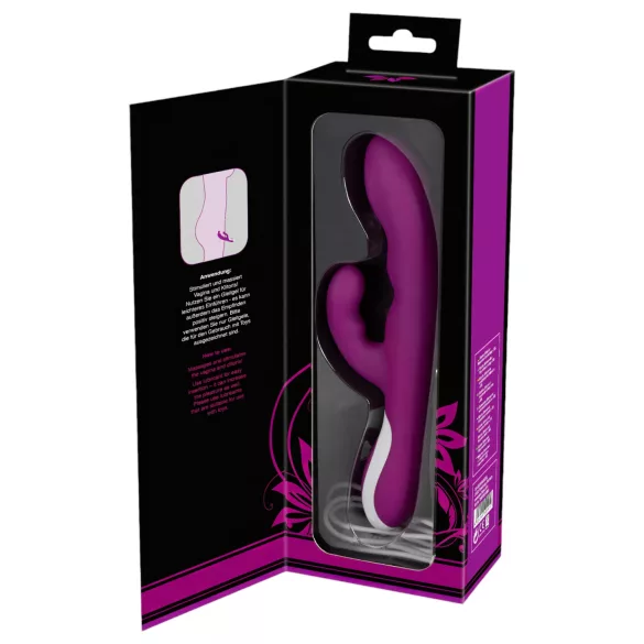 Javida - vibrator za stimulacijo klitorisa z gretjem - roza