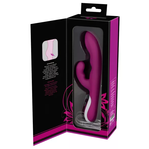 Javida - vibrator za stimulacijo klitorisa z gretjem - roza