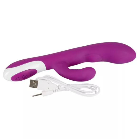 Javida - vibrator za stimulacijo klitorisa z gretjem - roza