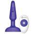 b-Vibe Trio: 3-motorski analni vibrator (vijolični)