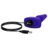 b-Vibe Trio: 3-motorski analni vibrator (vijolični)