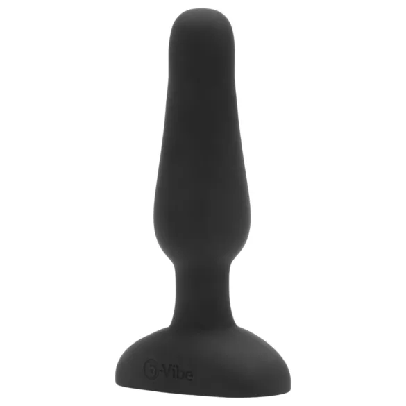 b-Vibe Novice - analni vibrator za začetnike - črna