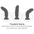 King Cock 7 sesalni vibrator (18 cm) - naravno