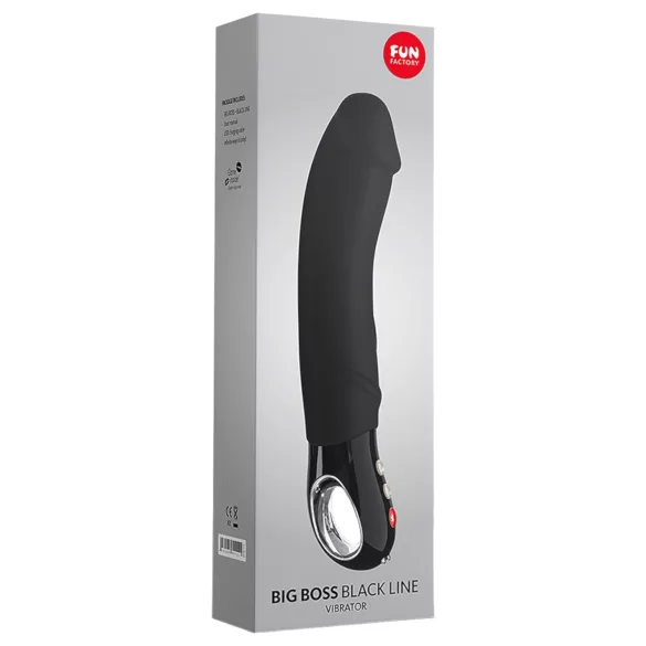 Fun Factory Big Boss - G-točka vibrator - vodoodporen - črn