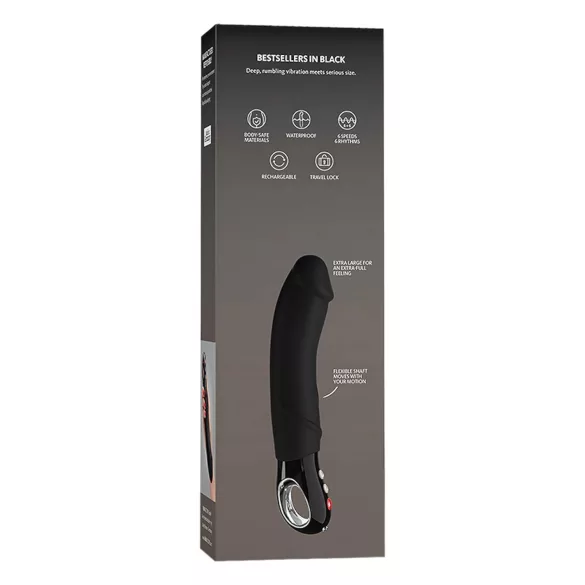 Fun Factory Big Boss - G-točka vibrator - vodoodporen - črn