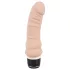 You2Toys - vibrator s stimulacijo - silikon - naravna barva