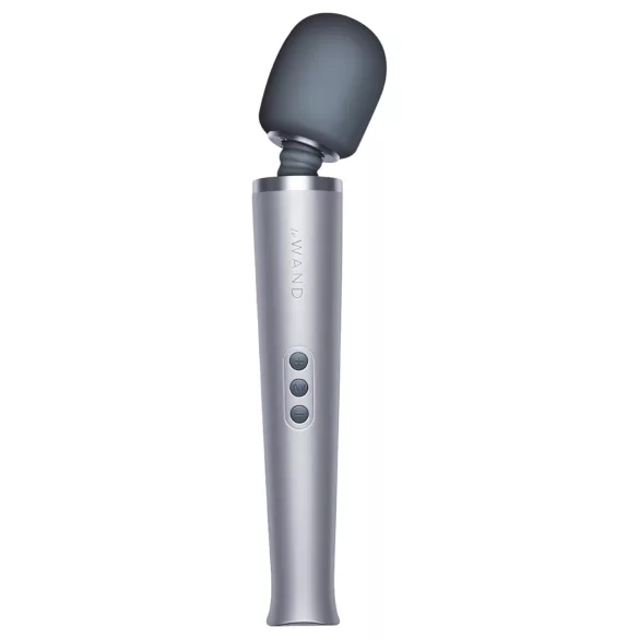 le Wand - masažni vibrator na baterije - srebrna barva