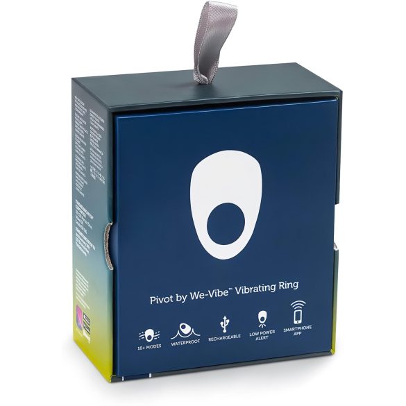 We-Vibe Pivot - vibrirajoči erekcijski obroč - polnilni - temno moder