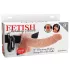 Fetish Strap-on 9 - nastavljiv strap-on vibrator - naravna barva