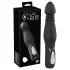 You2Toys - analni vibrator - potisni, vibracijski - črna