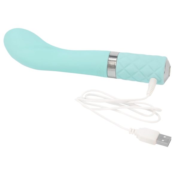 Pillow Talk Sassy - vibrator za G-točko - polnilni - turkizna