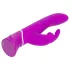 Happyrabbit Curve - vibrator za G-točko in klitoris - vodoodporen - vijoličen