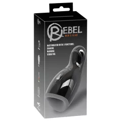   Rebel - moški masturbator z gretjem in vibracijami - premikajoč se gor-dol