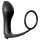 Pipedream - Analfantasy - analni vibrator za prst s penisnim obročkom (črn)