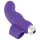 SMILE - ujjni vibrator - valovita oblika - silikon vijolična