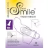 SMILE - ujjni vibrator - valovita oblika - silikon vijolična