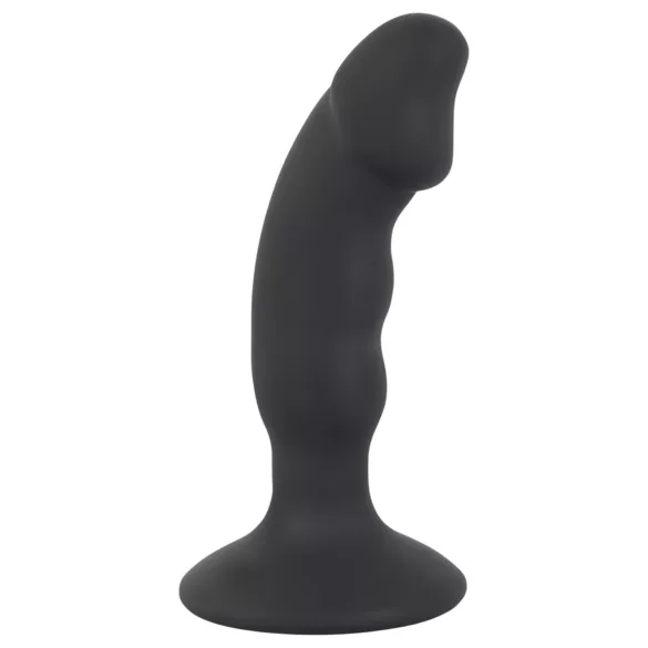 Black Velvets - analni vibrator s penisom - polnjenje - črna