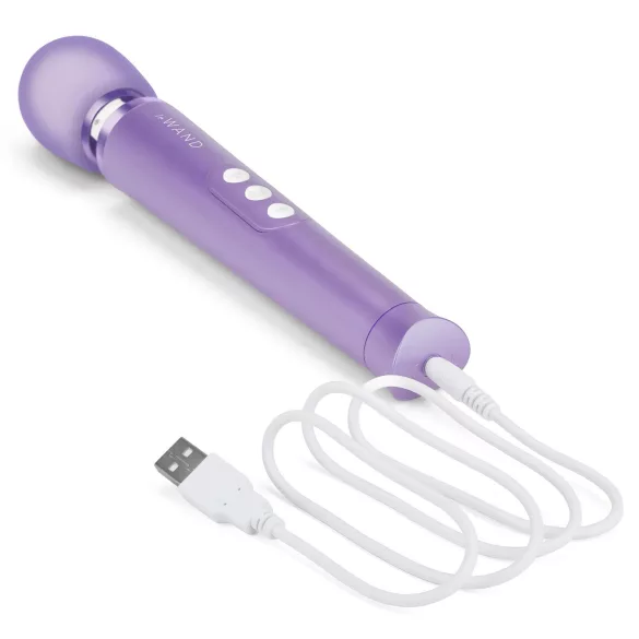 Le Wand Petite - ekskluzivni, akumulatorski masažni vibrator (vijoličen)