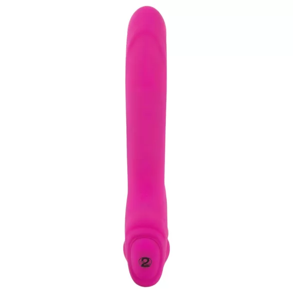 You2Toys - Double2Teaser - pripenljivi vibrator brez nosilnega paščka (roza)