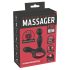 You2Toys Masažer - rotacijski, grelni vibrator za prostato (črn)