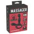 You2Toys Masažer - rotacijski, grelni vibrator za prostato (črn)