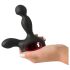 You2Toys Masažer - rotacijski, grelni vibrator za prostato (črn)