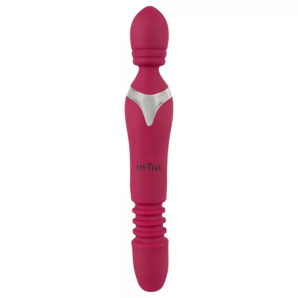Javida Thrusting - 3v1 masažni vibrator (rdeč)