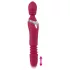 Javida Thrusting - 3v1 masažni vibrator (rdeč)