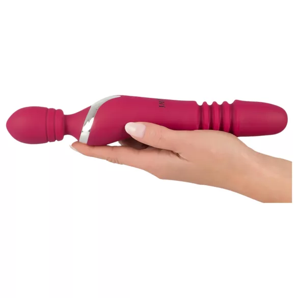 Javida Thrusting - 3v1 masažni vibrator (rdeč)