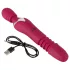 Javida Thrusting - 3v1 masažni vibrator (rdeč)