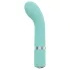 Pillow Talk Racy - vibrator za G-točko - ozek, polnilni - turkizna