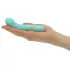 Pillow Talk Racy - vibrator za G-točko - ozek, polnilni - turkizna