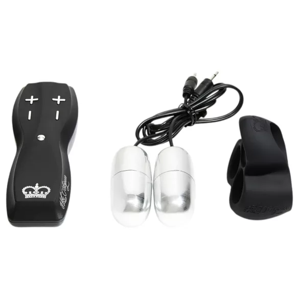 HOT Octopuss JETT - vibracijski stimulator penisa - 2 motorja - črn