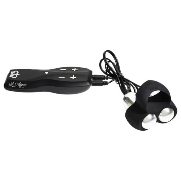 HOT Octopuss JETT - vibracijski stimulator penisa - 2 motorja - črn