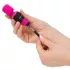 PalmPower Pocket Wand - mini vibrator - masažer - roza-črna