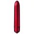 Scarlet Velvet - mini vibrator v obliki šminke - 10 načinov - rdeča