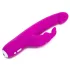 Happyrabbit - realistični slim vibrator z nastavkom za klitoris