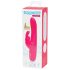 Happyrabbit Curve Slim - vibrator z ročajem za klitoris - vodoodporen - roza