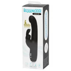 Happyrabbit - vibrator za G-točko - tanek - črna